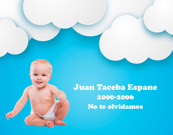 Lápida a color infantil 2647
