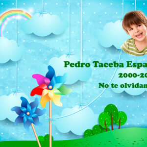Lápida a color infantil 3325