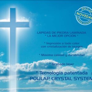 Lápida a color religiosos 3852