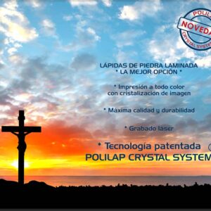 Lápida a color religiosos 6258