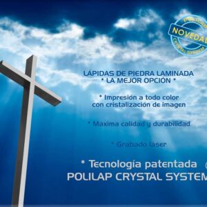 Lápida a color religiosos 6429