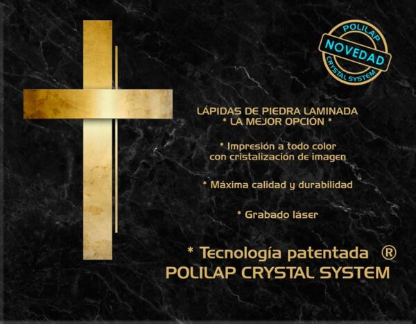Lápida a color religiosos 7333 MARMOL 0383