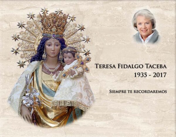 Lápida a color religiosos RL008 MARMOL 1940